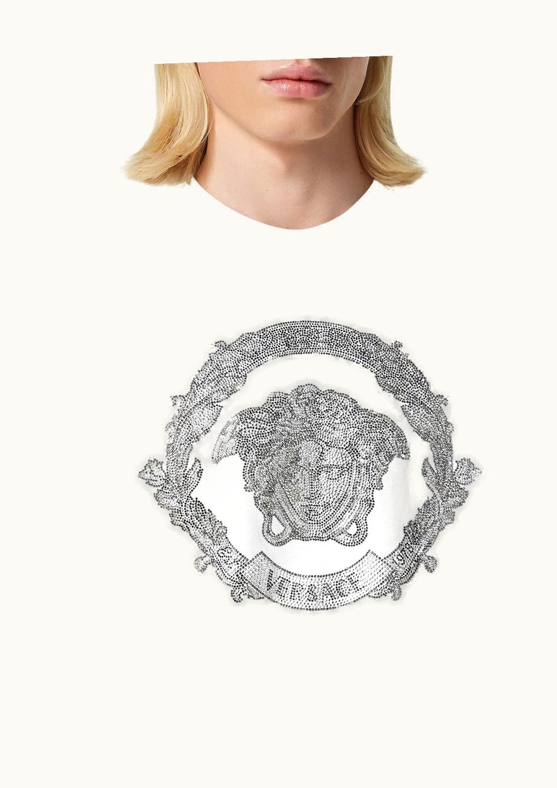 Versace Versace Crystal Medusa Cartouche T-Shirt