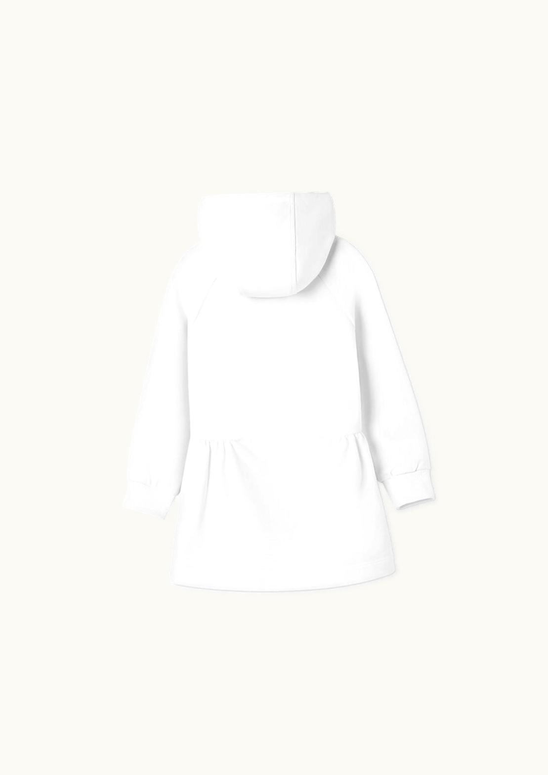 Versace Versace Crystal Medusa Kids Sweatshirt Dress White, Print