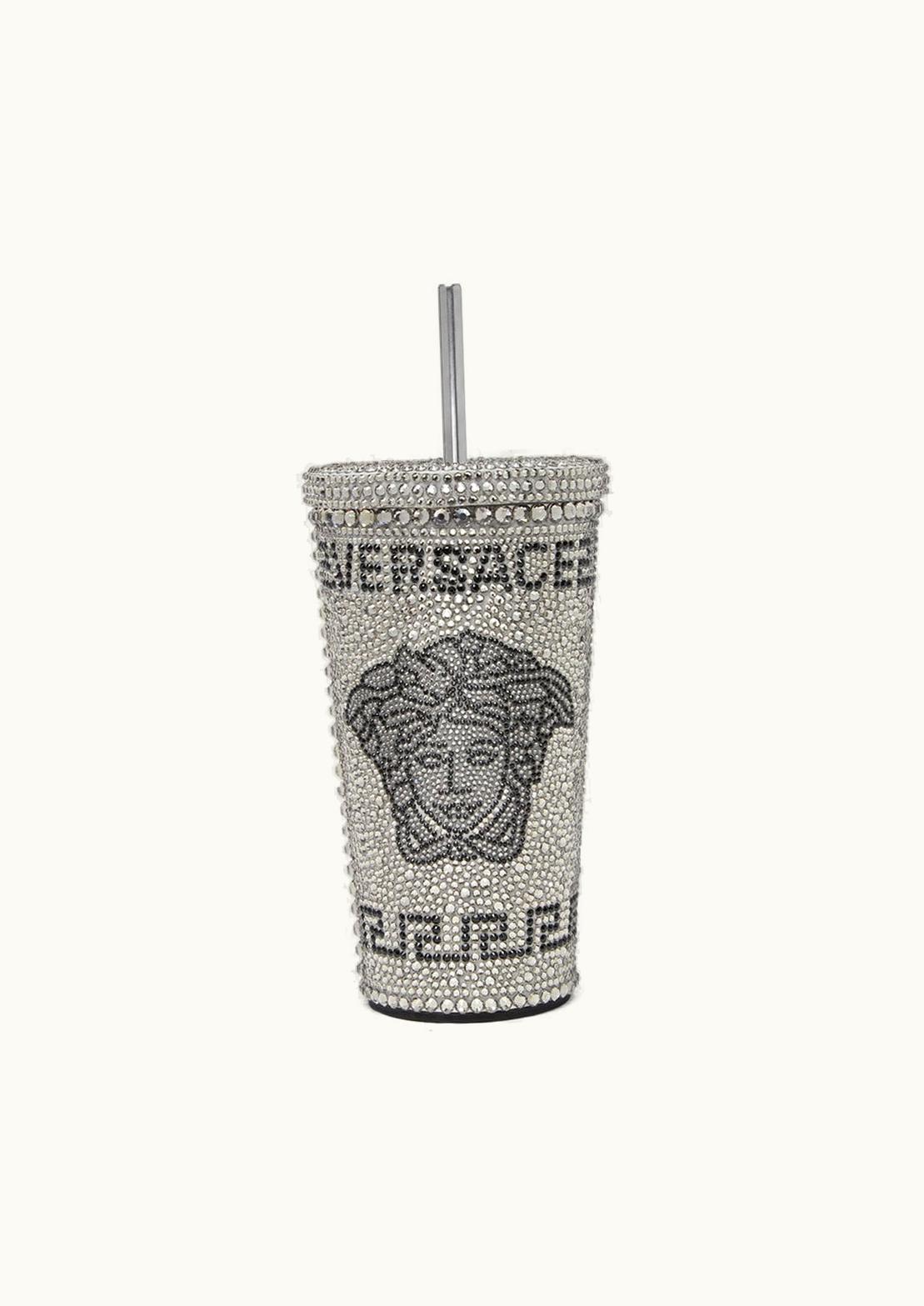 Versace Versace Crystal Medusa Travel Cup Print
