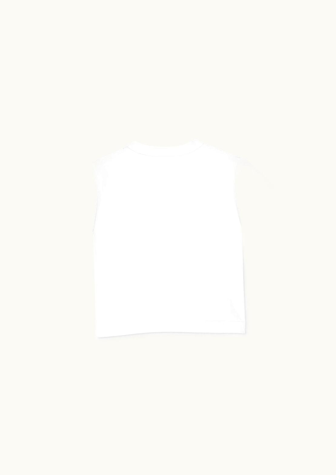 Versace Versace Medusa Kids Embroidered Baby T-Shirt White