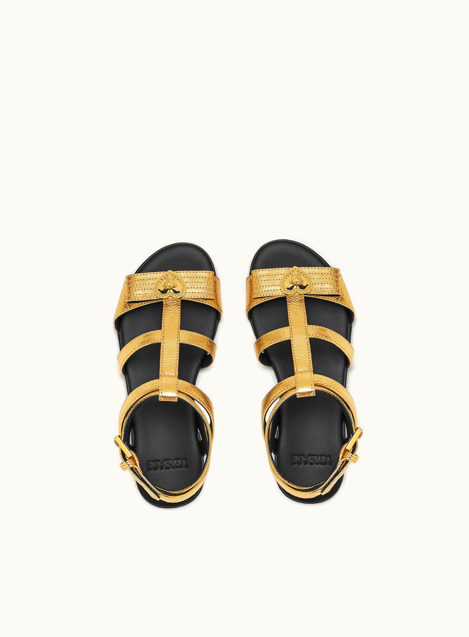 Versace Versace Gianni Ribbon Kids Sandals