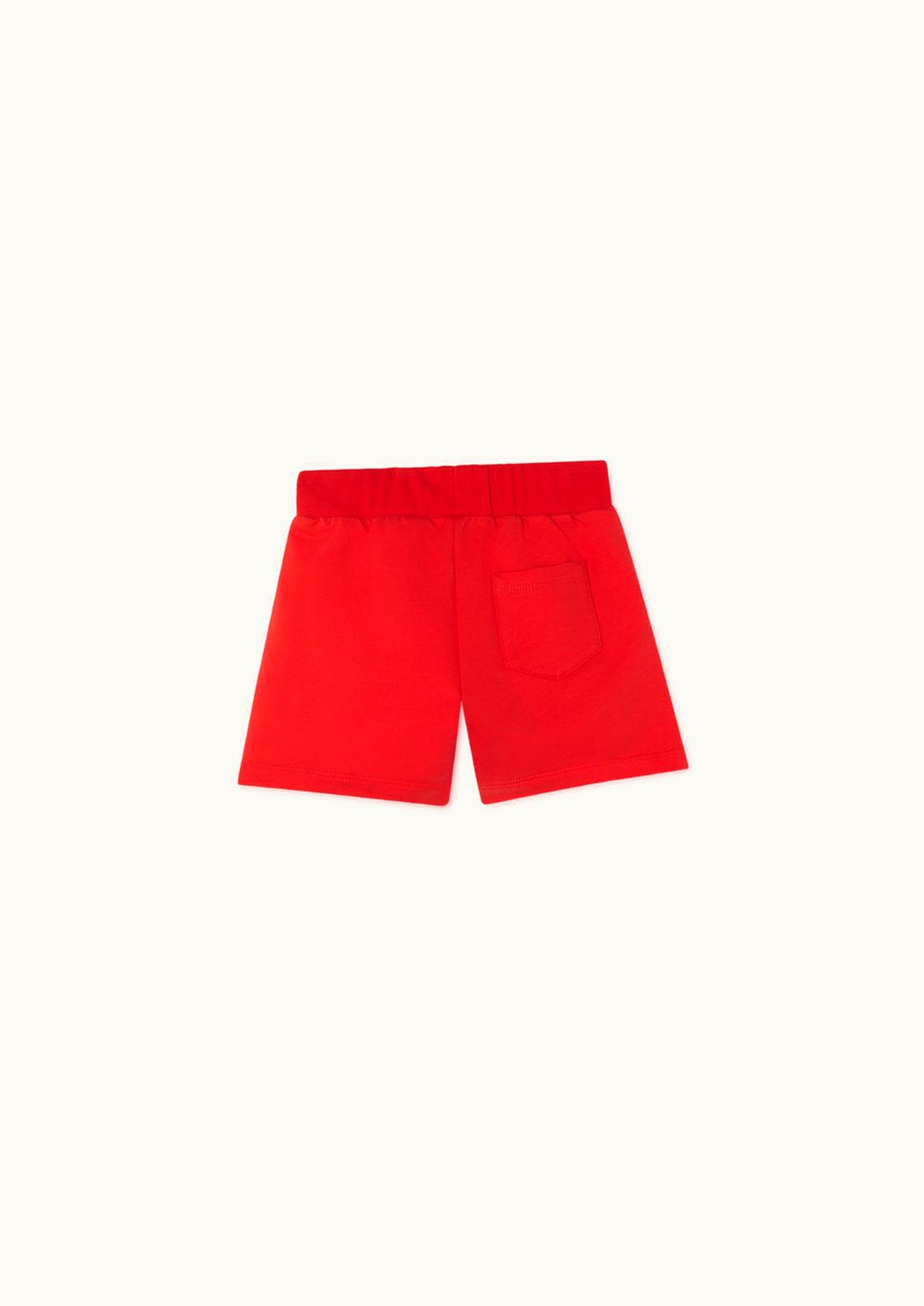 Versace Versace Greca Kids Sweat Shorts Red