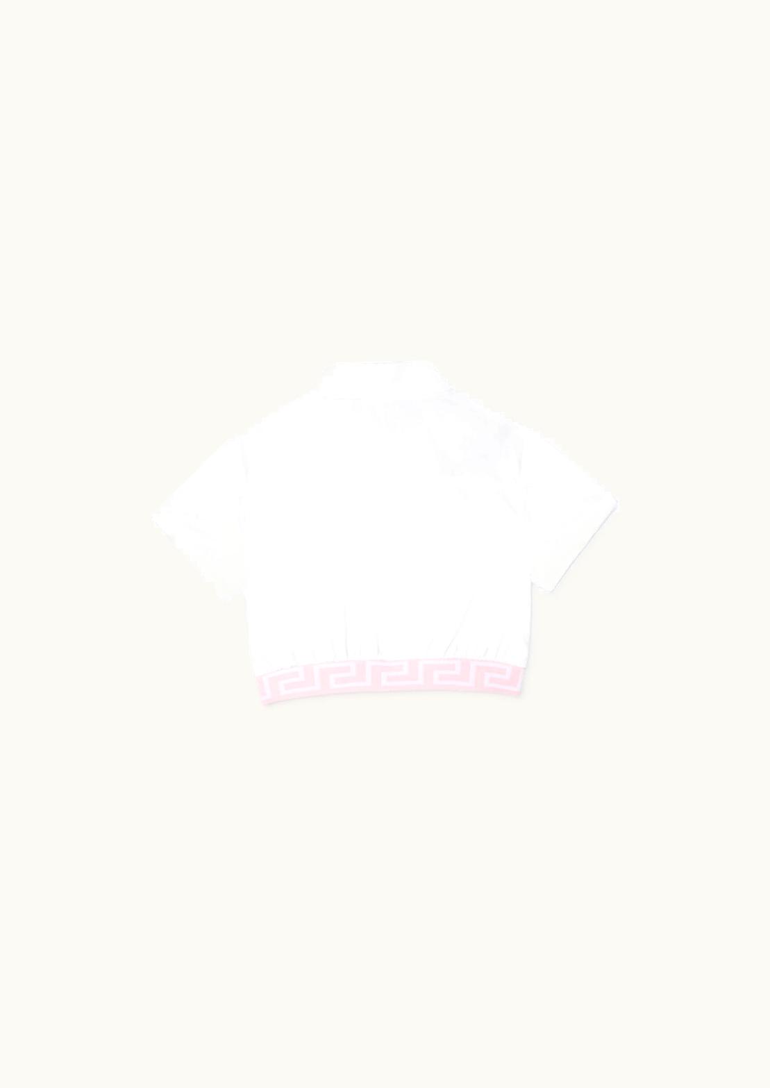 Versace Versace Greca Crop Kids Shirt