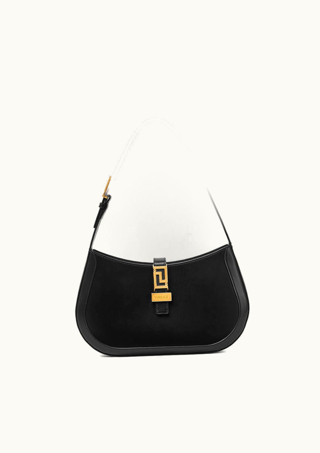 Versace Versace Greca Goddess Hobo Bag Black, Gold