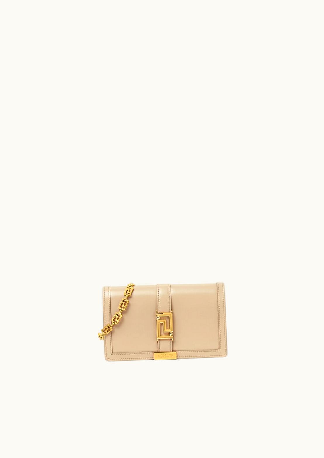 Versace Versace Greca Goddess Mini Bag Beige