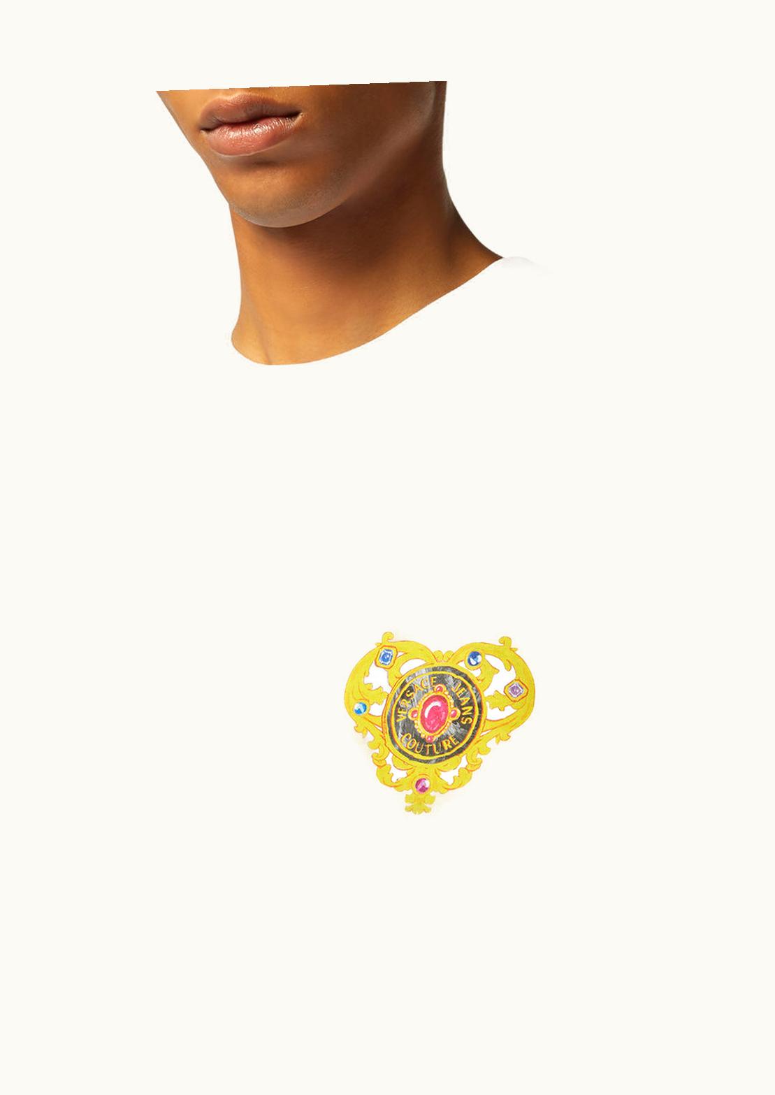 Versace Versace Heart Couture Tee White