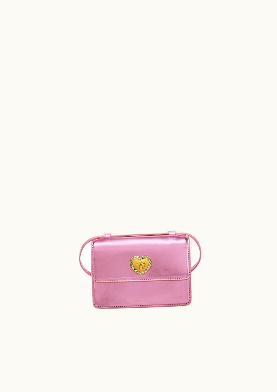 Versace Versace Heart Medusa Kids Crossbody Bag Pink