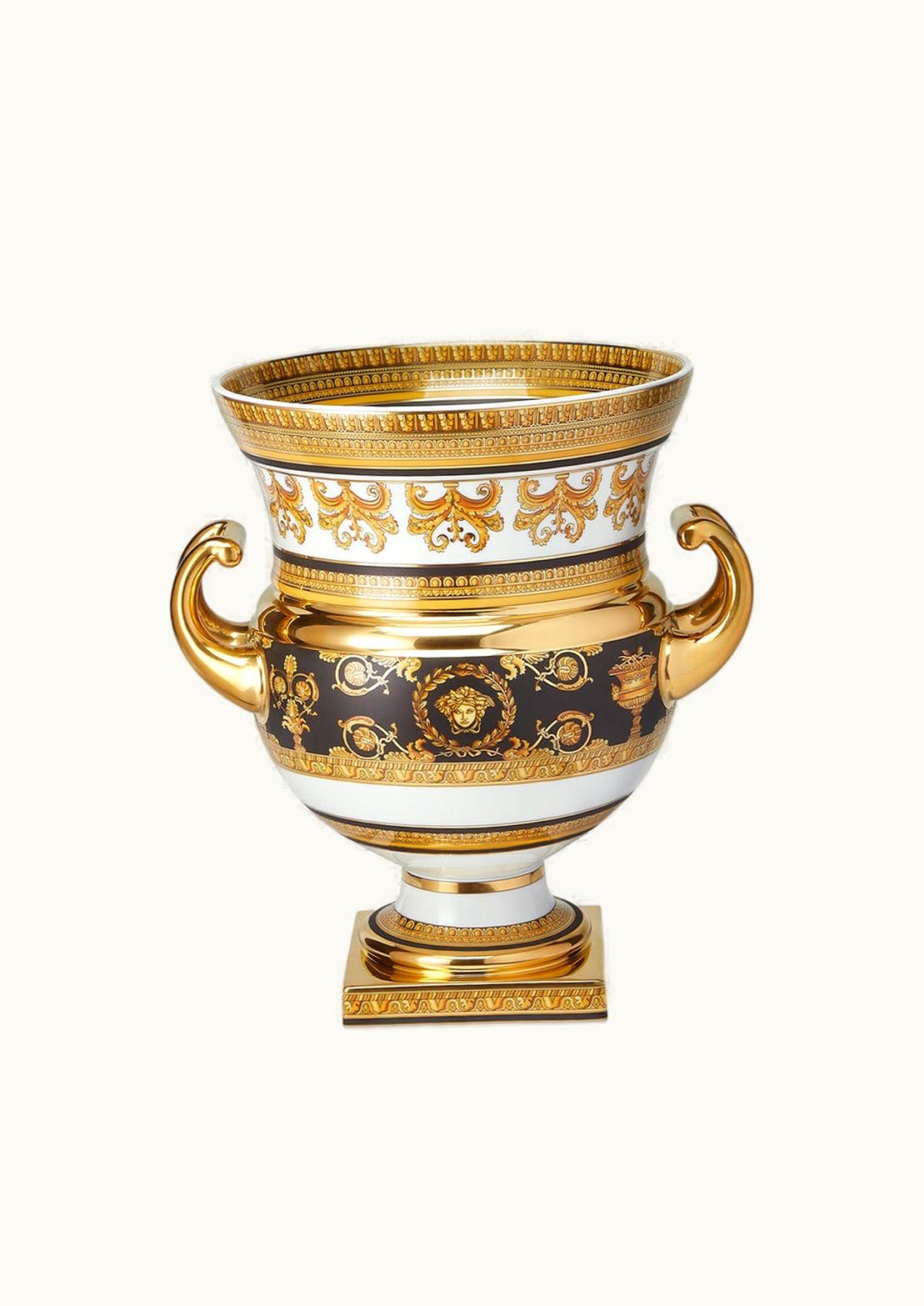 Versace Versace I♡ Baroque Amphora Vase 24, 4 CM White, Gold