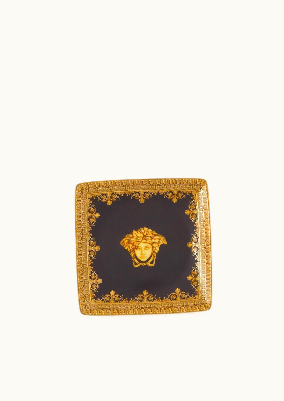 Versace Versace I ♡ Baroque Square Plate 12 CM Black