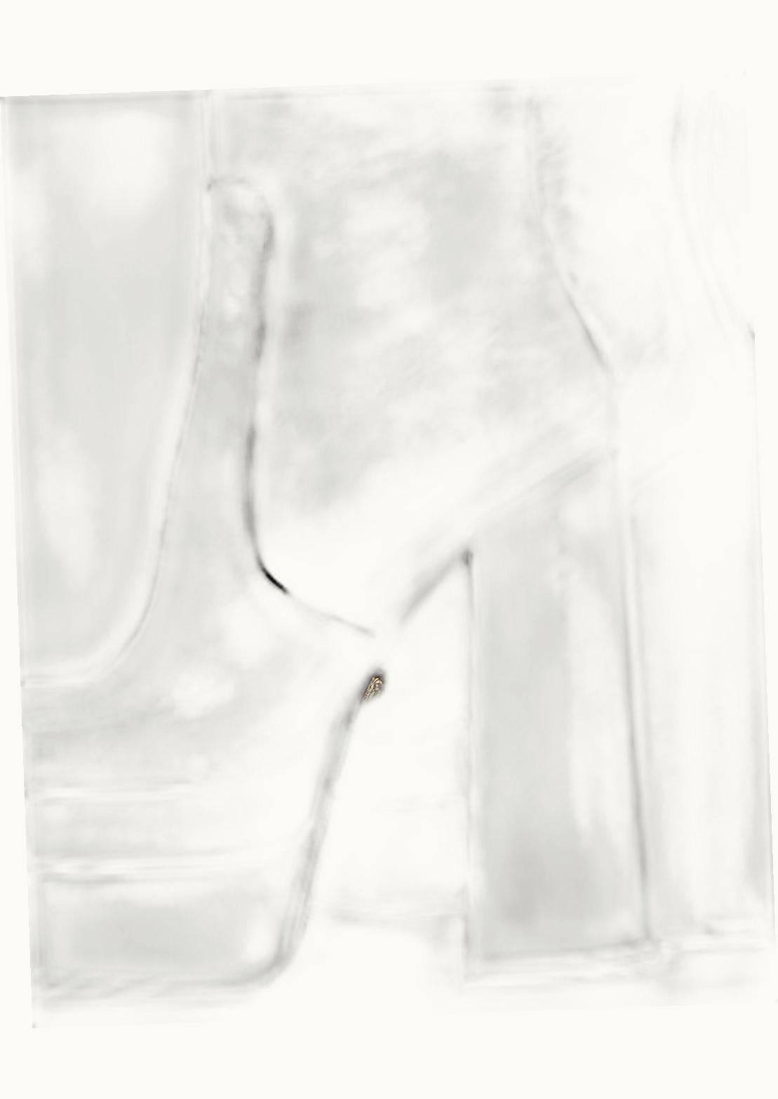 Versace Versace Bold Square Triple Platform Knee-High Boots Black