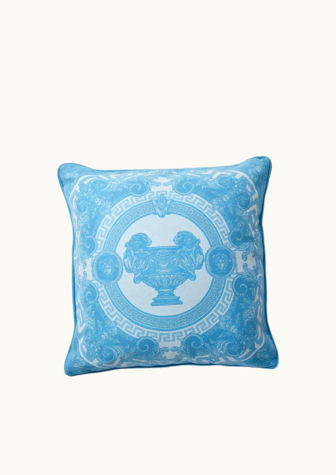 Versace Versace La Coupe Des Dieux Cushion 60 CM Blue, Print
