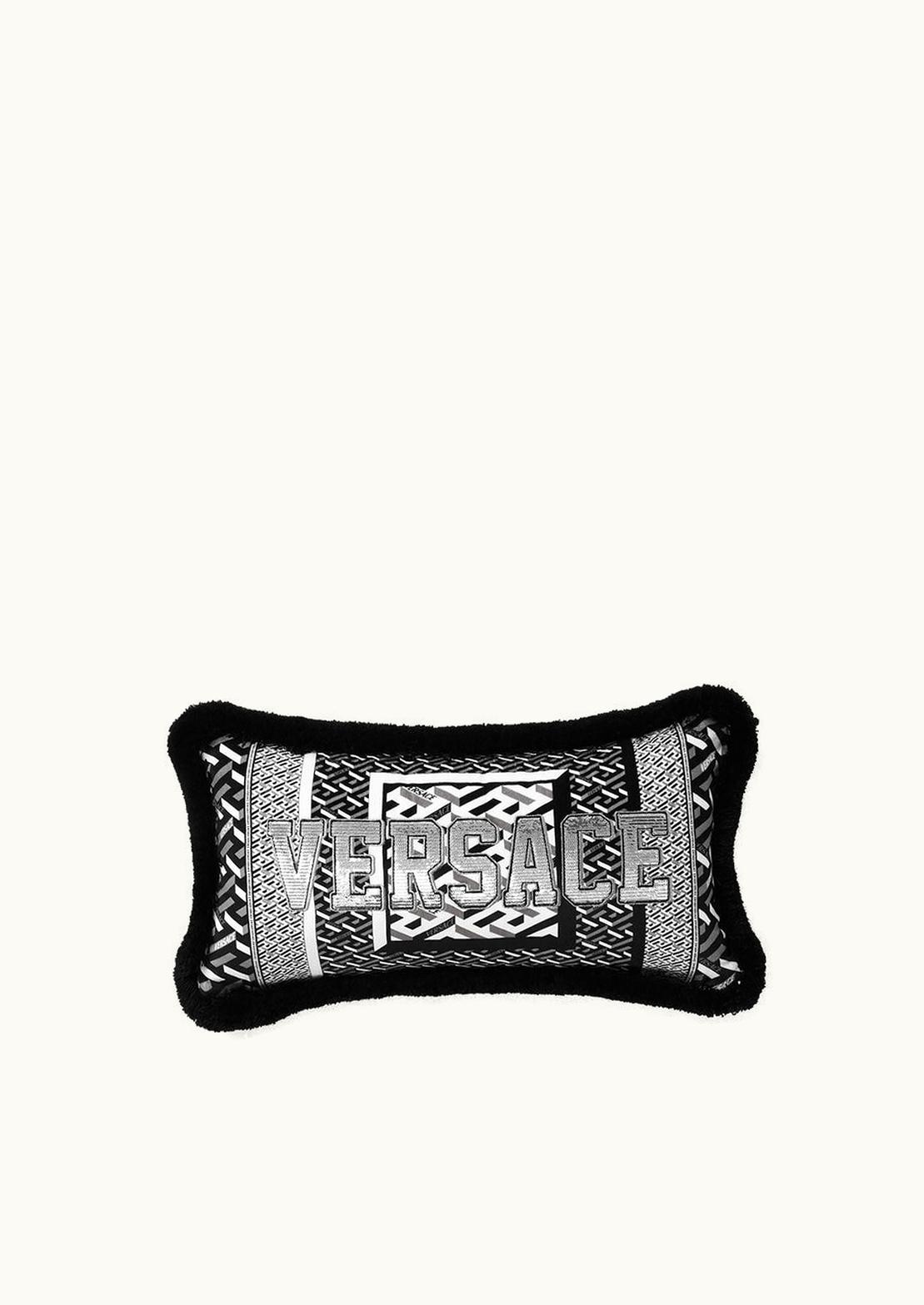 Versace Versace La Greca Cushion Black, White
