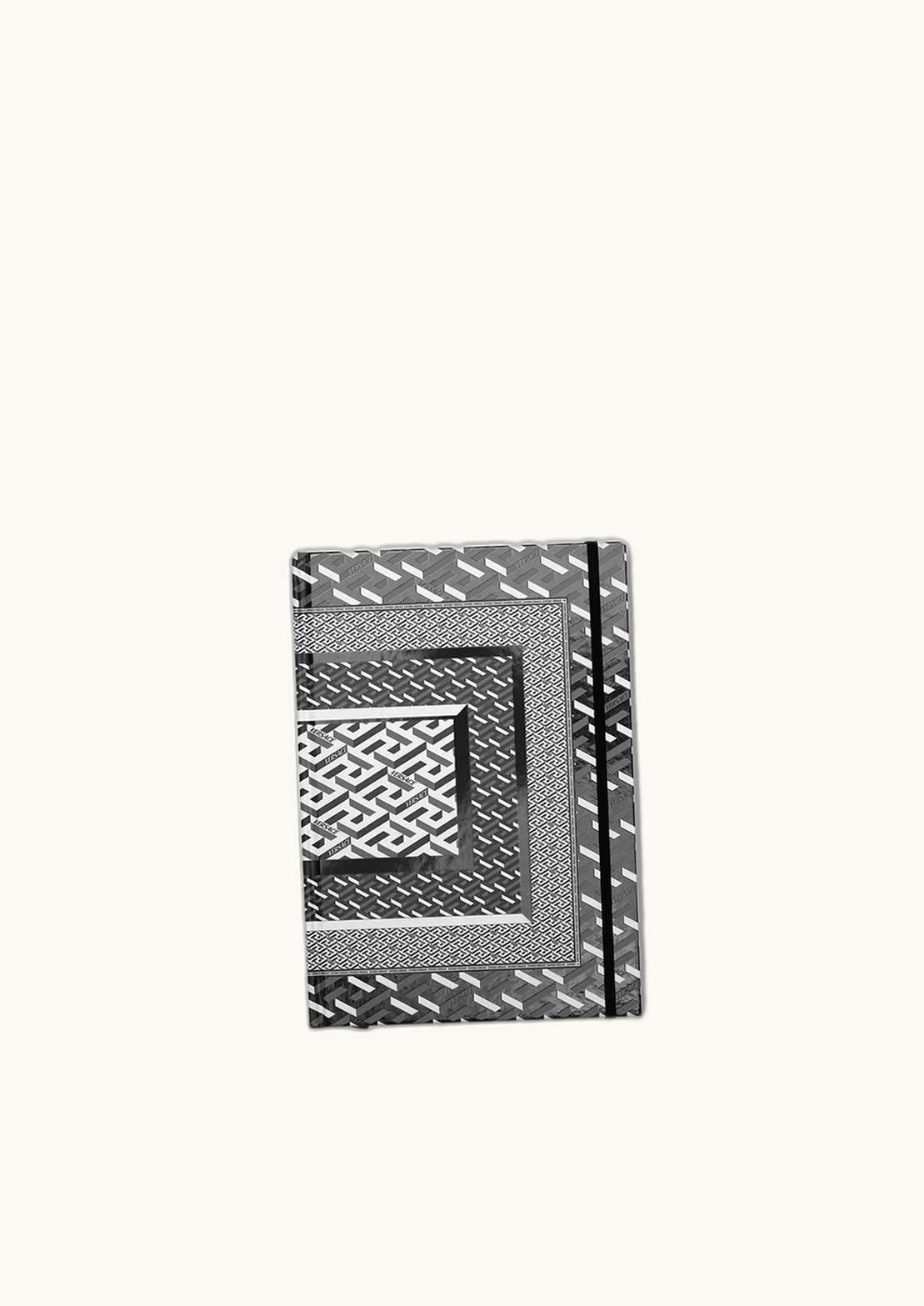 Versace Versace La Greca Notebook Black, White
