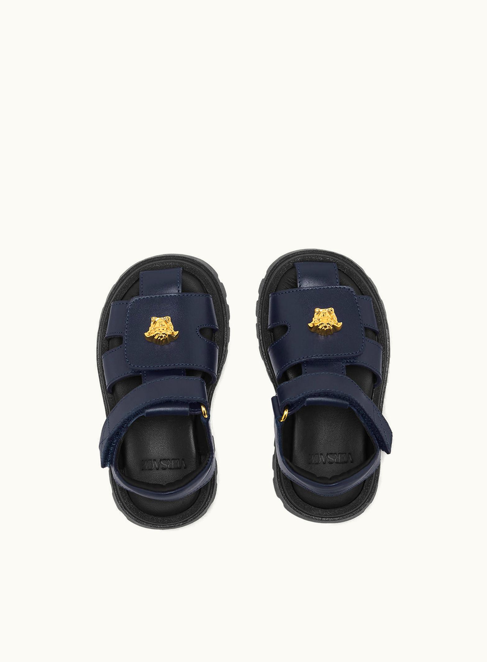 Versace Versace La Medusa Baby Sandals Blue