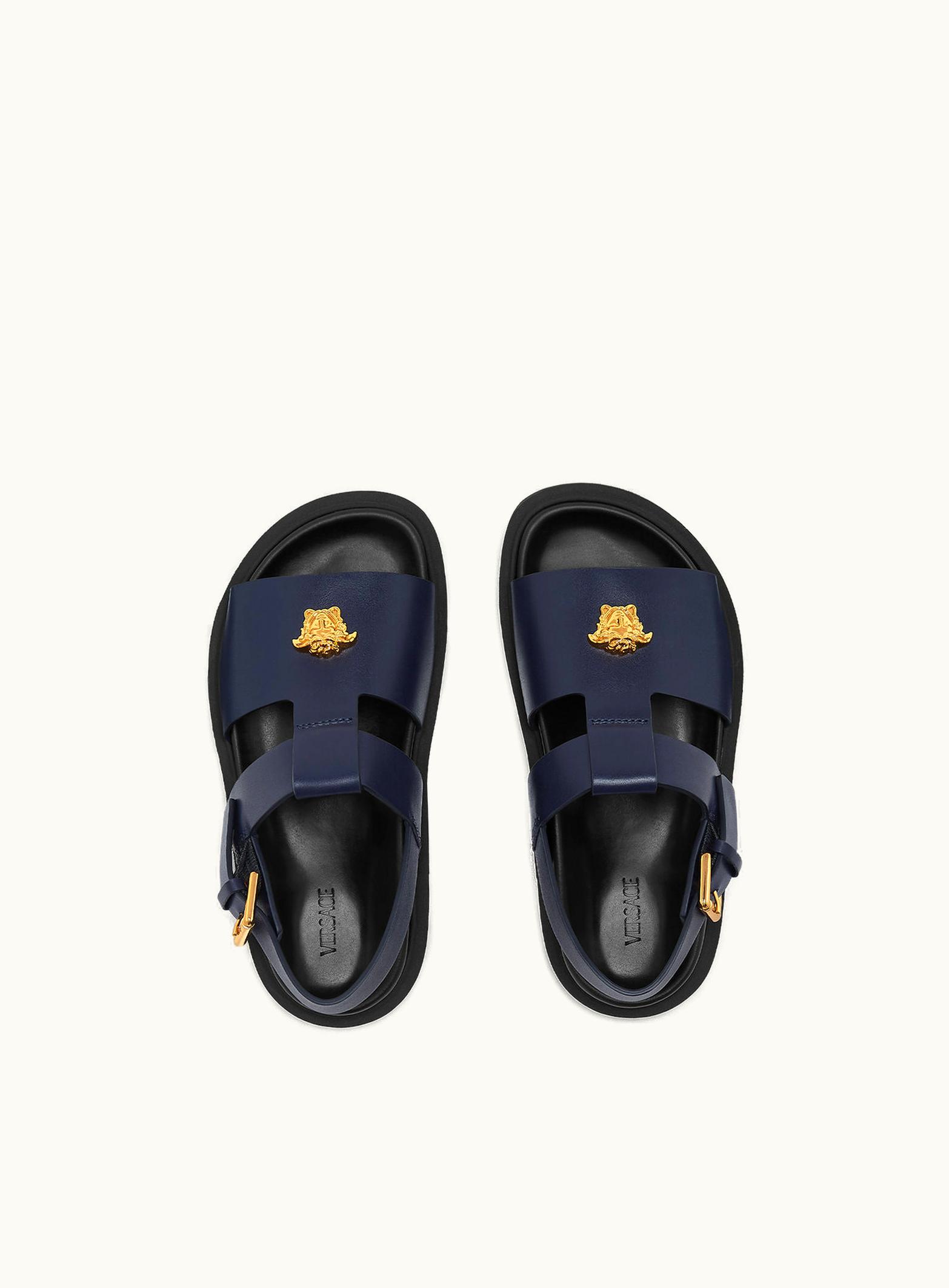 Versace Versace La Medusa Kids Sandals Blue