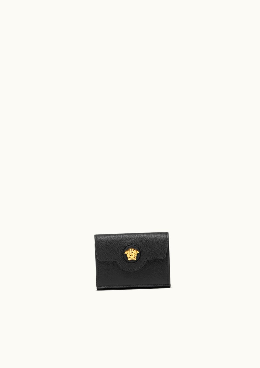 Versace Versace La Medusa Wallet Black, Gold