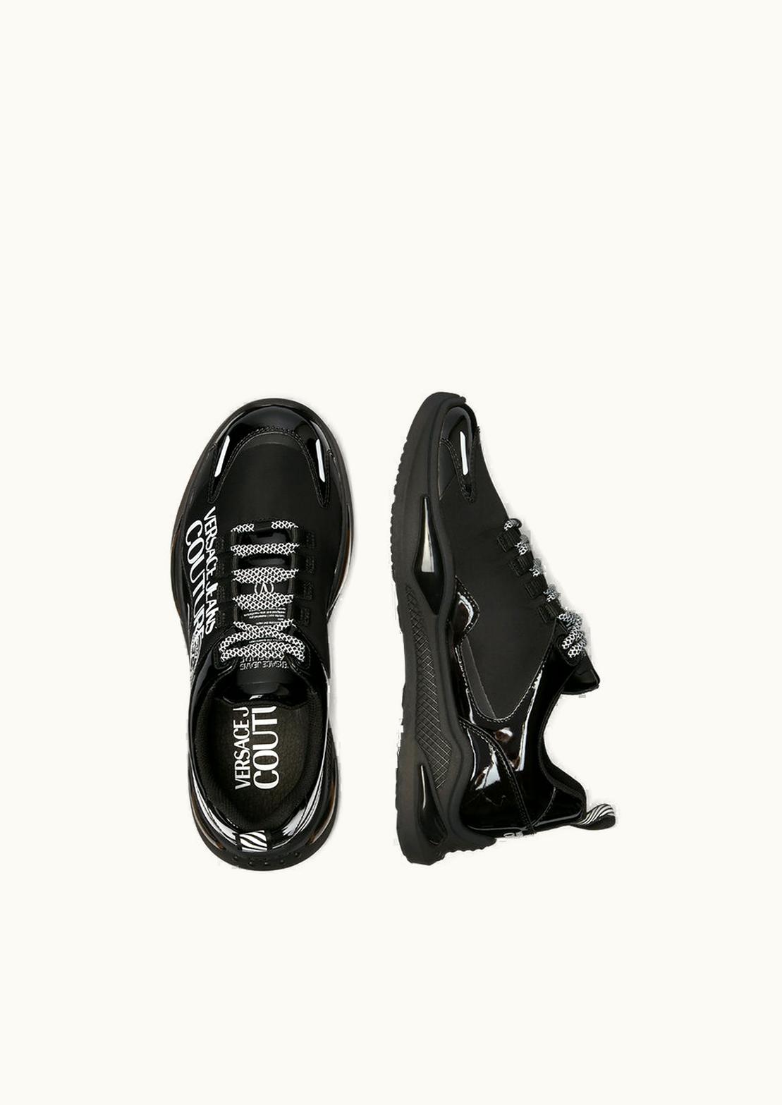 Versace Versace Levion Low-Top Sneakers Black Printed