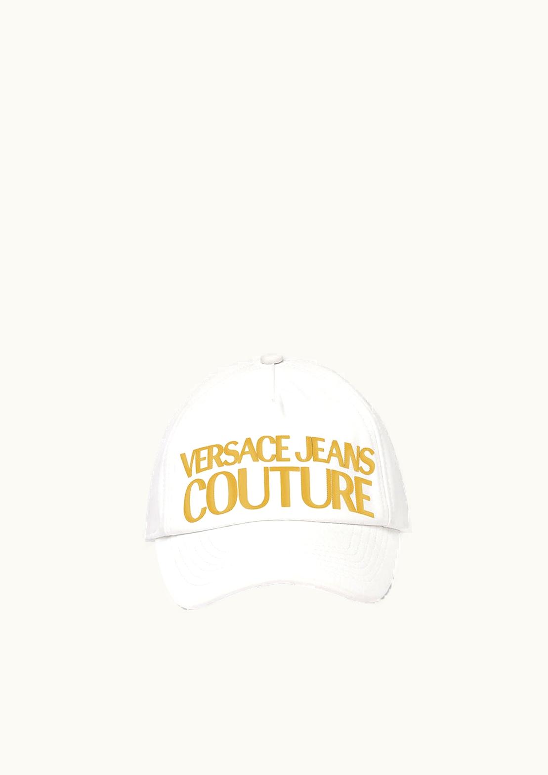 Versace Versace Logo Baseball Cap White, Print