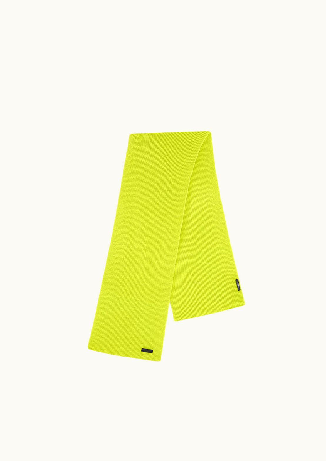 Versace Versace Logo Knit Scarf Yellow