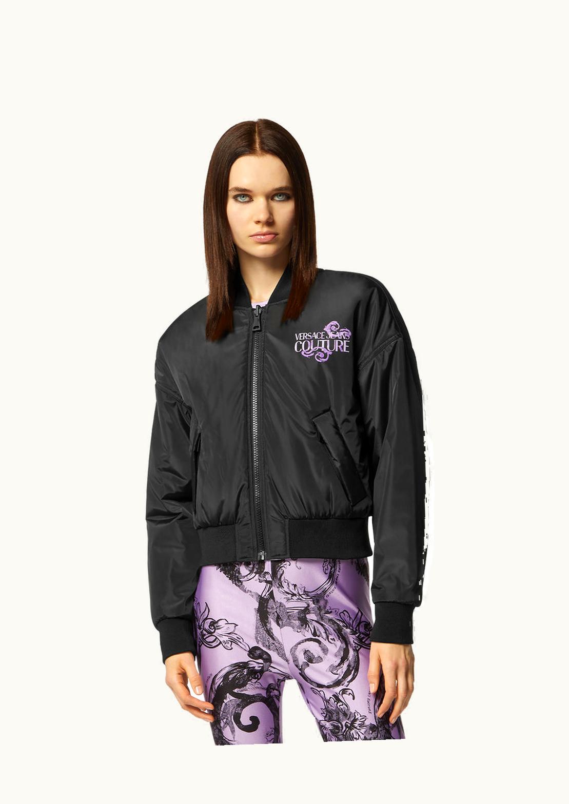 Versace Versace Logo Reversible Puffer Vest Pink