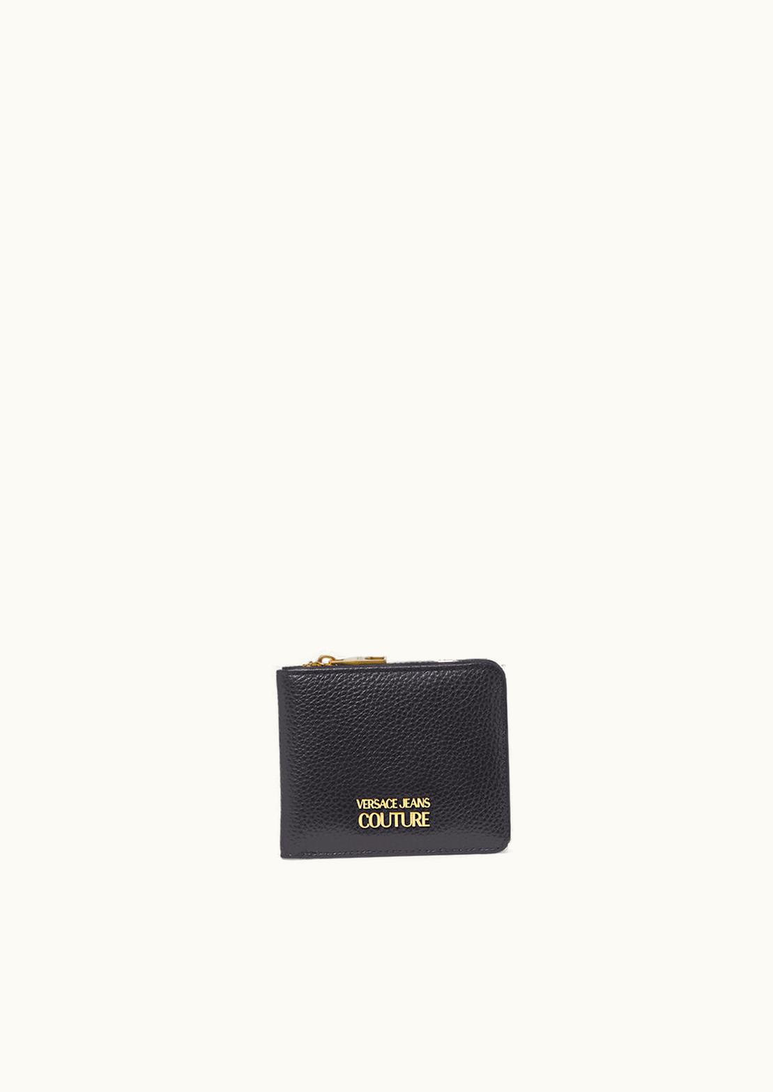 Versace Versace Logo Wallet Black, Print
