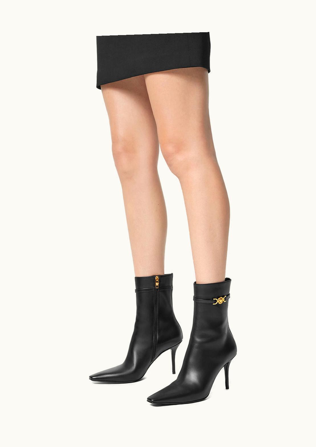 Versace Versace Medusa '95 Ankle Boots Black, Gold