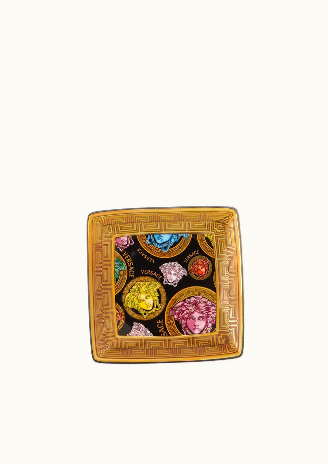 Versace Versace Medusa Amplified Square Plate 12 CM Multicolor