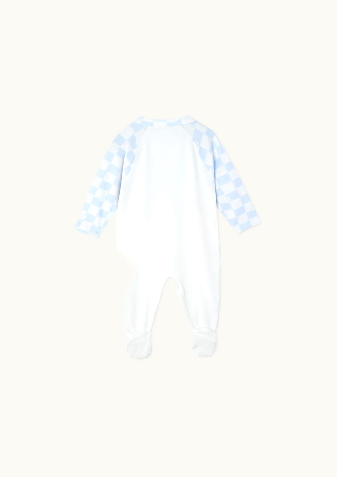 Versace Versace Medusa Baby Sleepsuit Blue