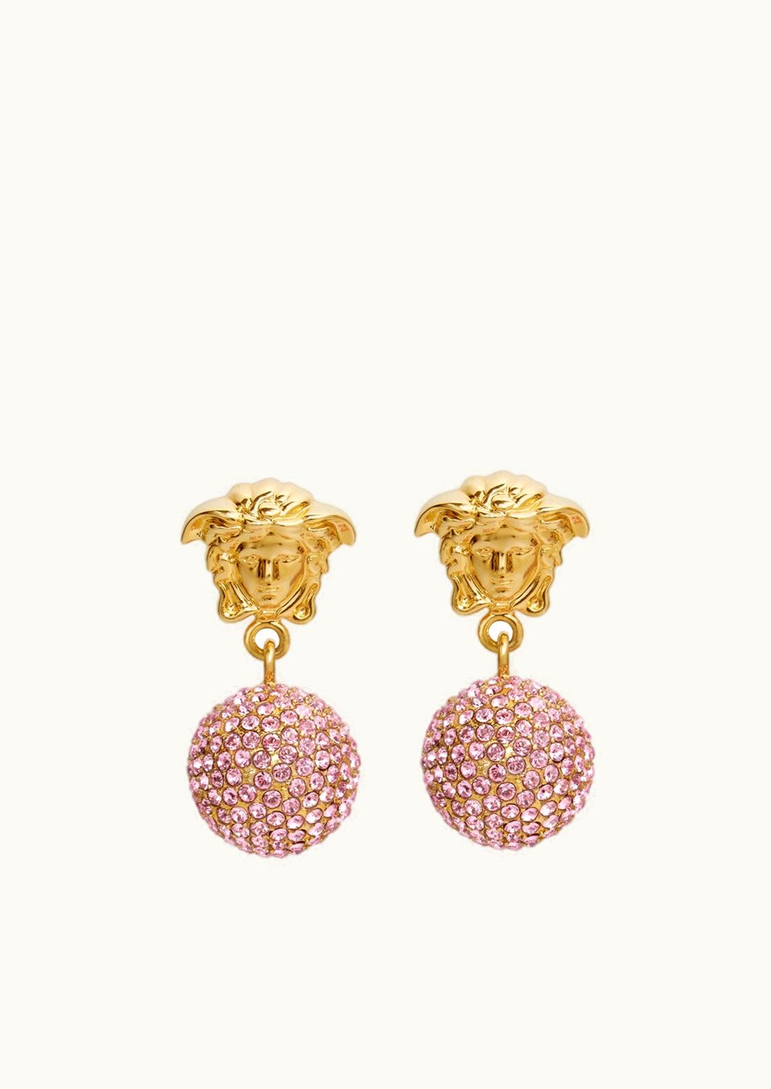 Versace Versace Medusa Crystal Ball Earrings