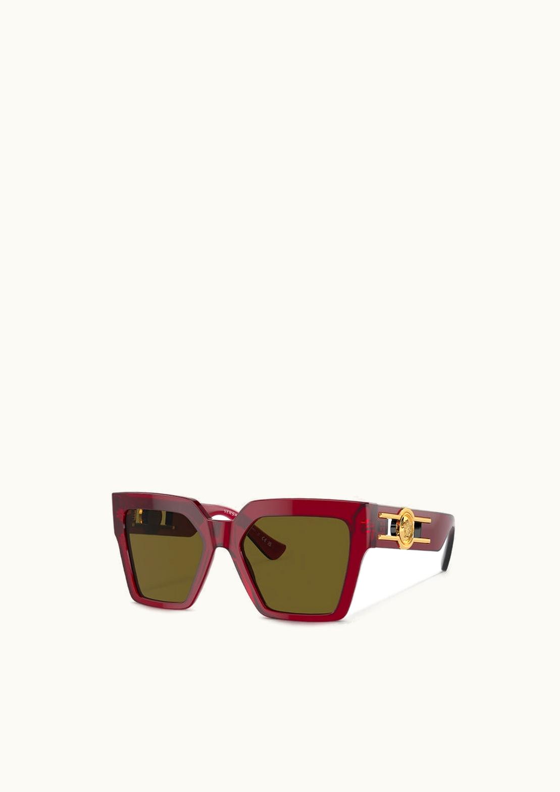 Versace Versace Medusa Deco Butterfly Sunglasses Red