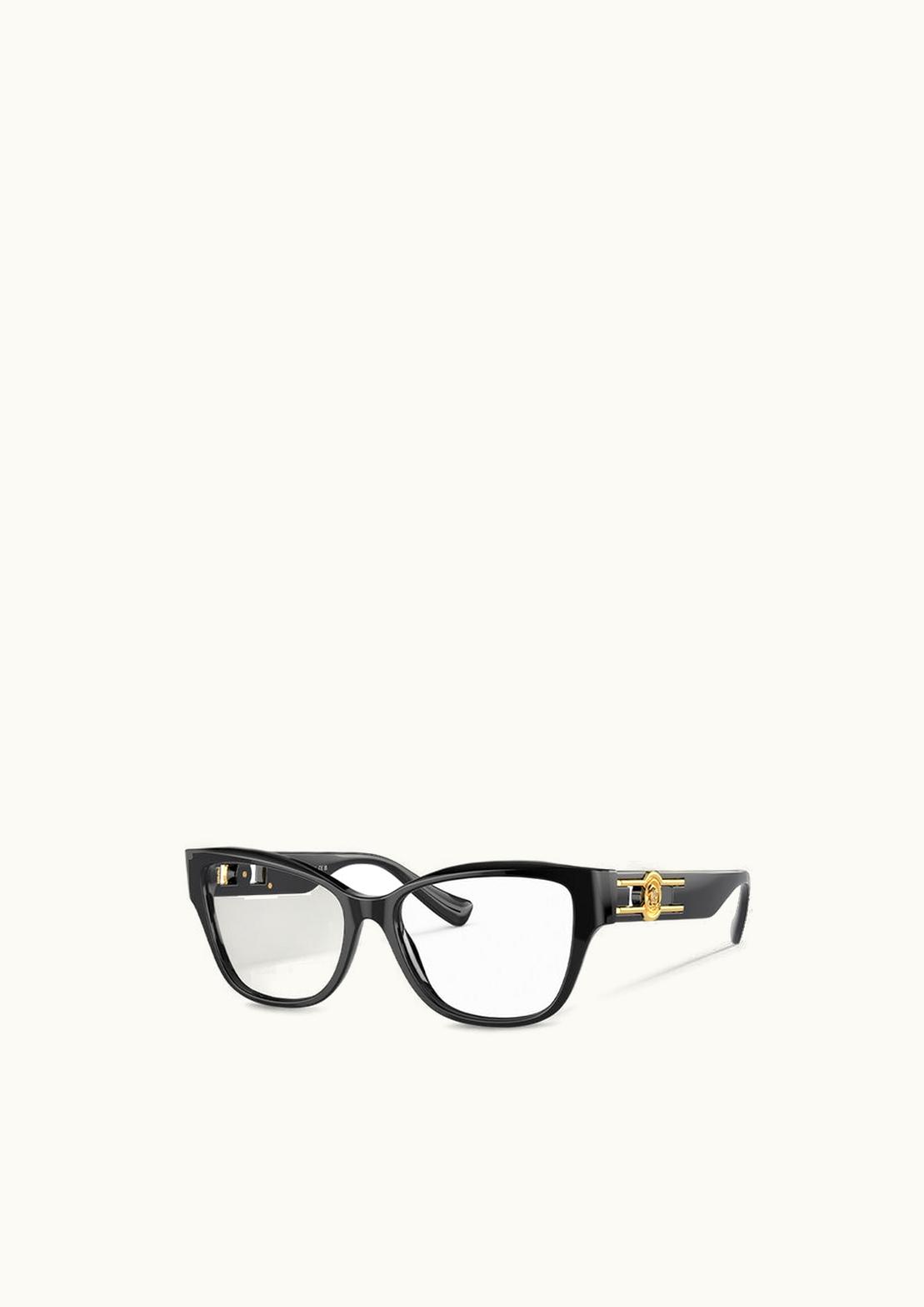 Versace Versace Medusa Deco Cat-Eye Glasses Black