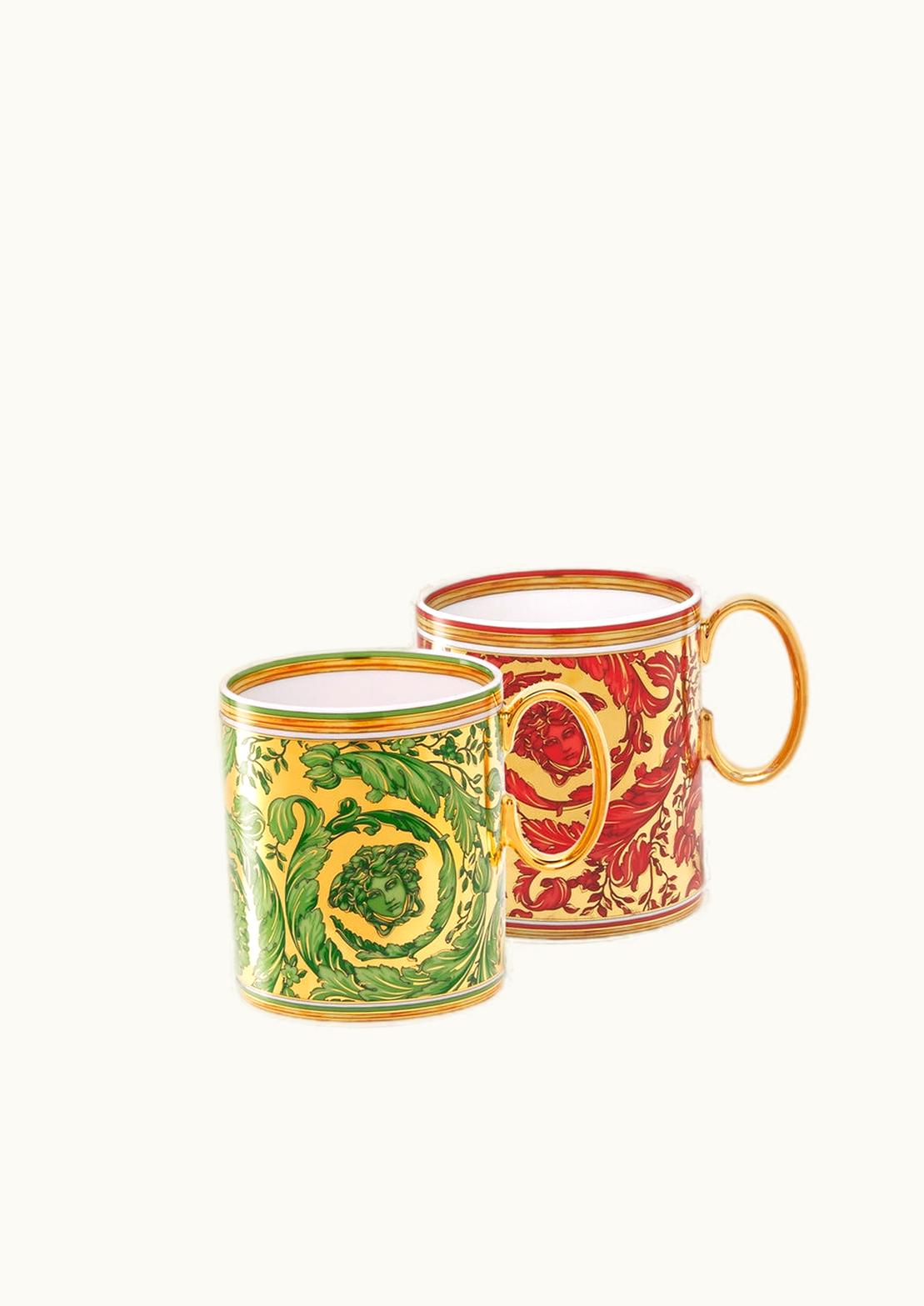 Versace Versace Medusa Garland Mug 2-Set Print