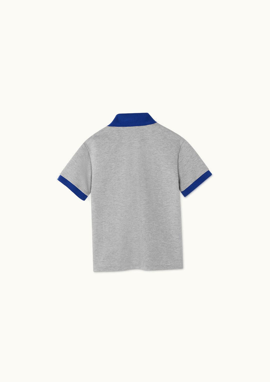 Versace Versace Medusa Kids Polo Shirt Gray