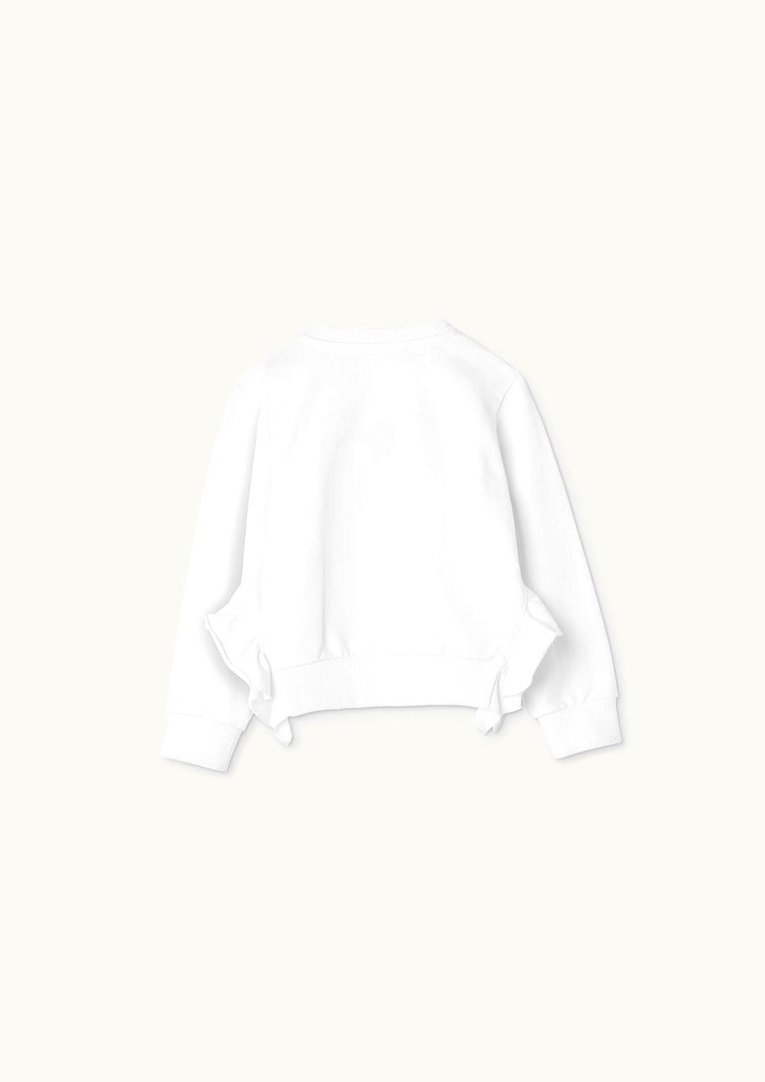 Versace Versace Baby Versace Medusa Logo Baby Sweatshirt White