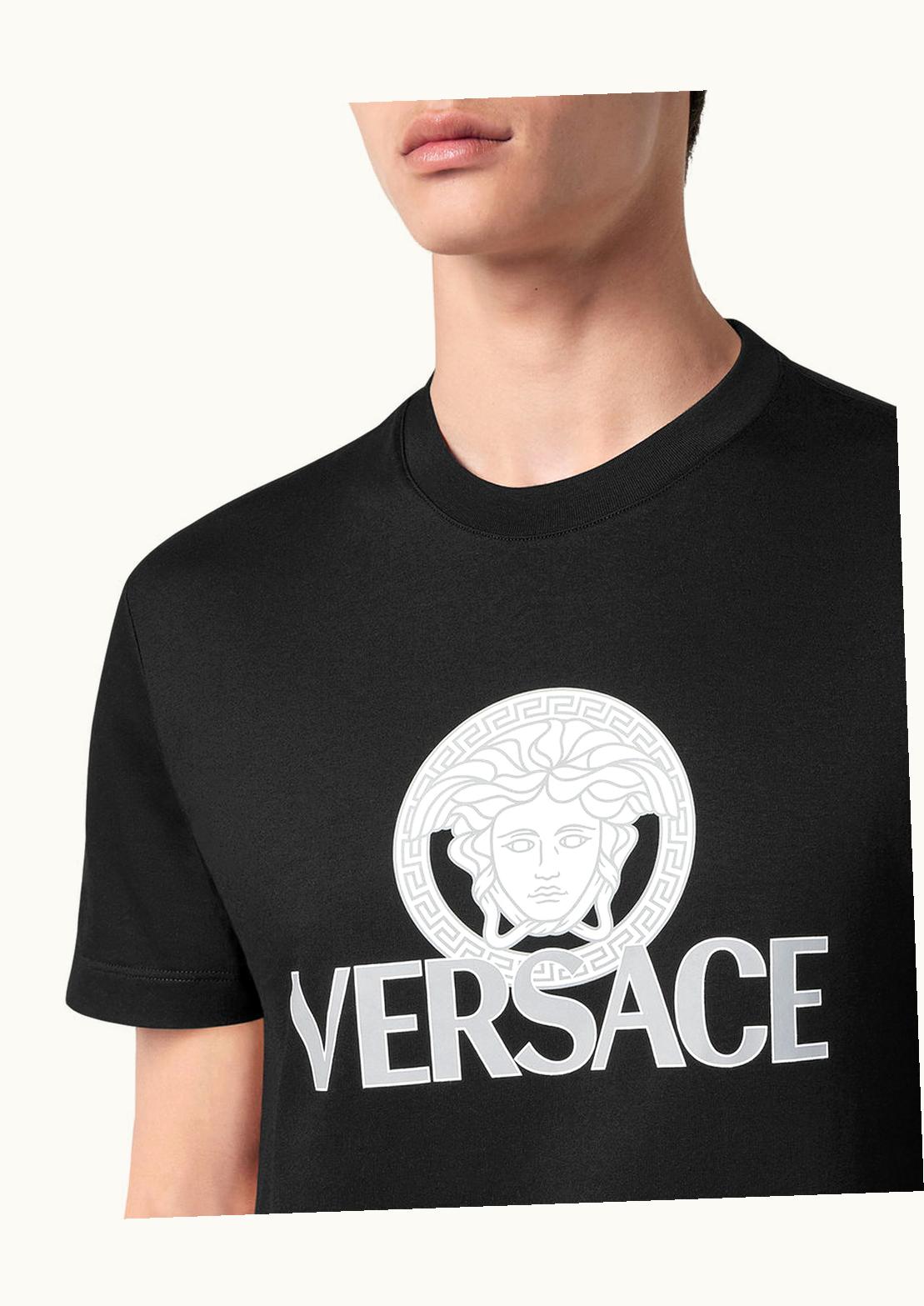 Versace Versace Medusa Logo T-Shirt Black