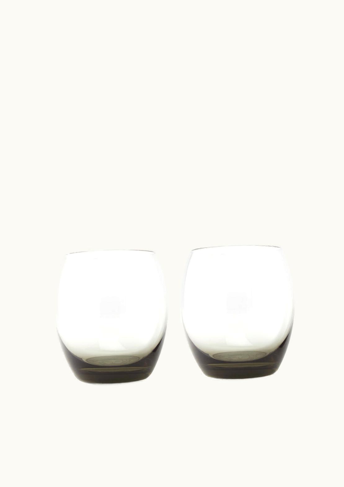 Versace Versace Medusa Lumière Haze Set 2 Whiskey Glasses Black