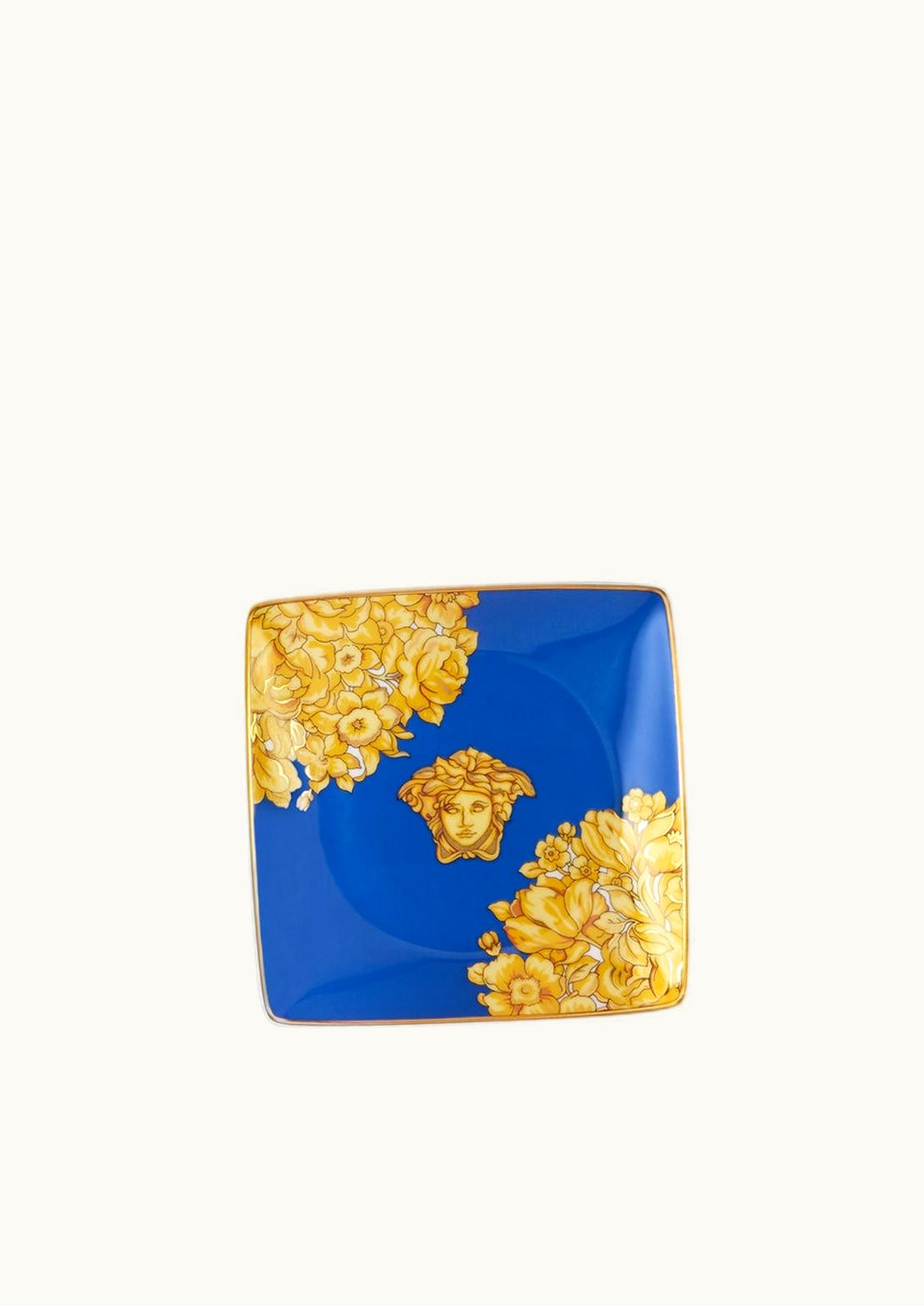 Versace Versace Medusa Rhapsody Square Plate 12 CM Blue