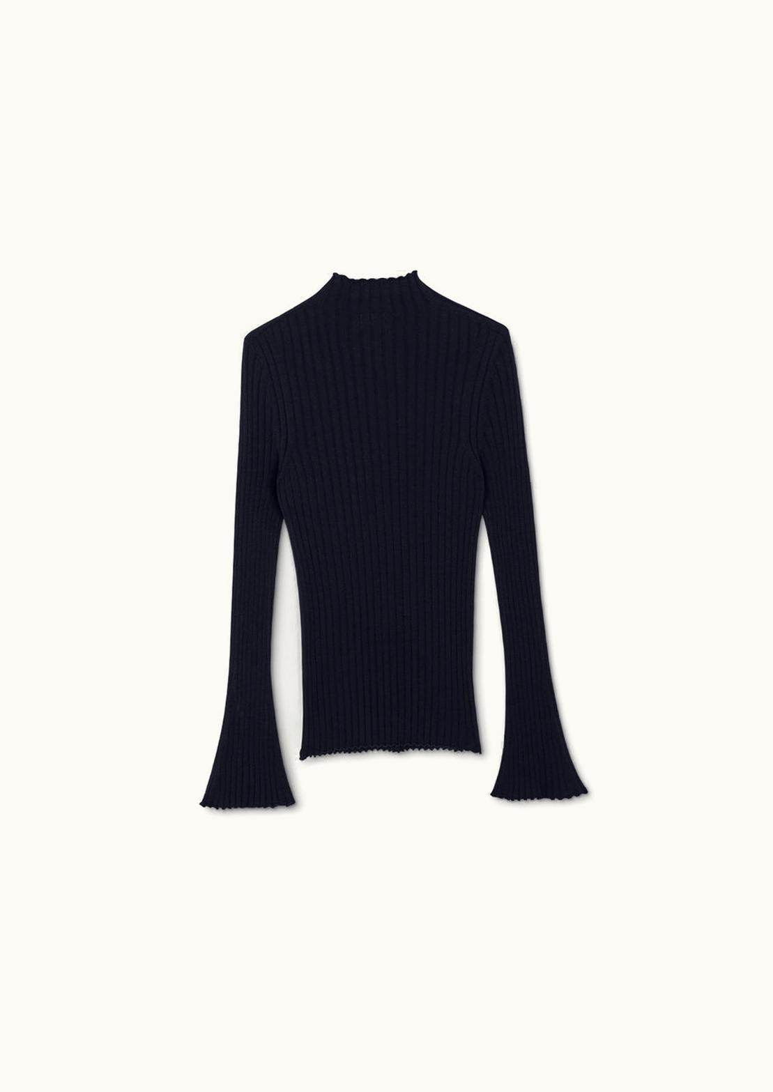 Versace Versace Medusa Ribbed Knit Kids Jumper Blue
