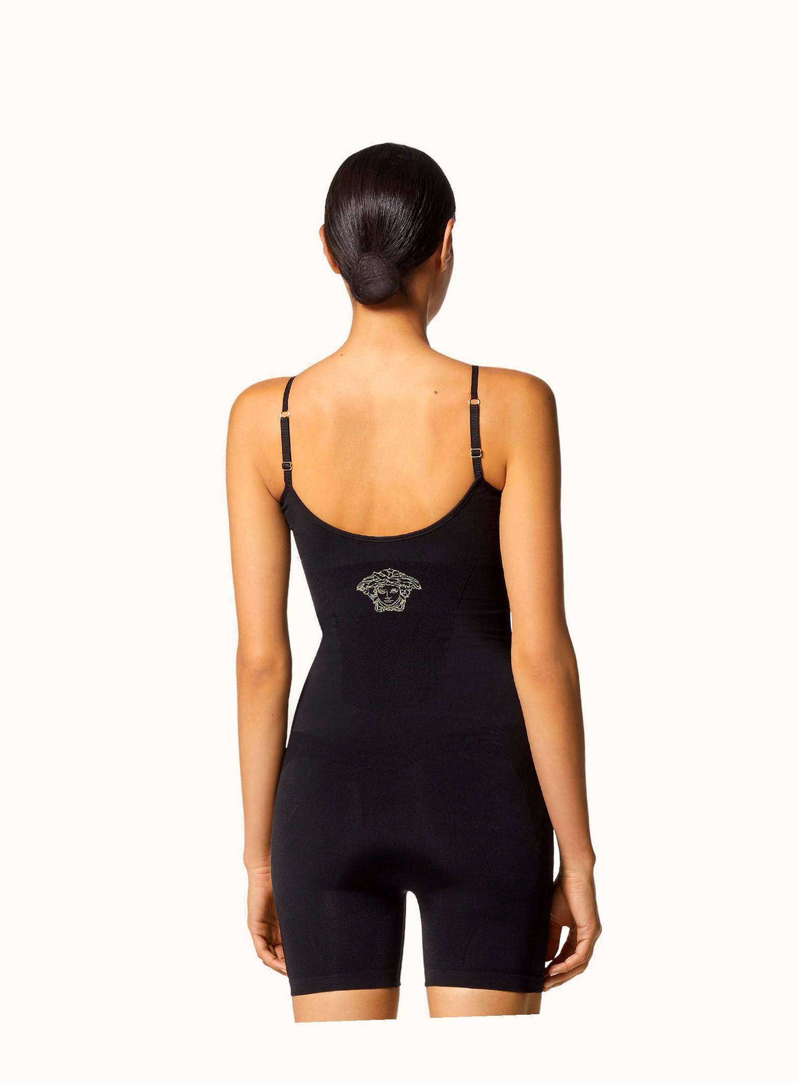 Versace Versace Medusa Shapewear Bodysuit Black
