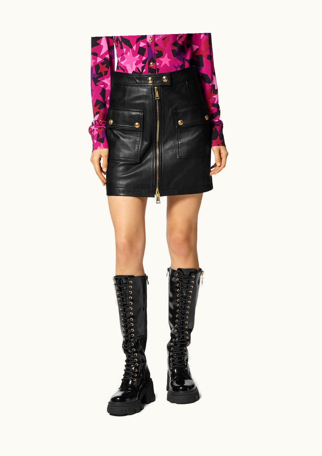 Versace Versace Mini Skirt Black, Print