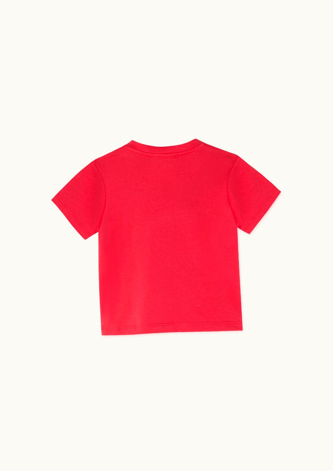 Versace Versace Nautical Medusa Baby T-Shirt Red, Print