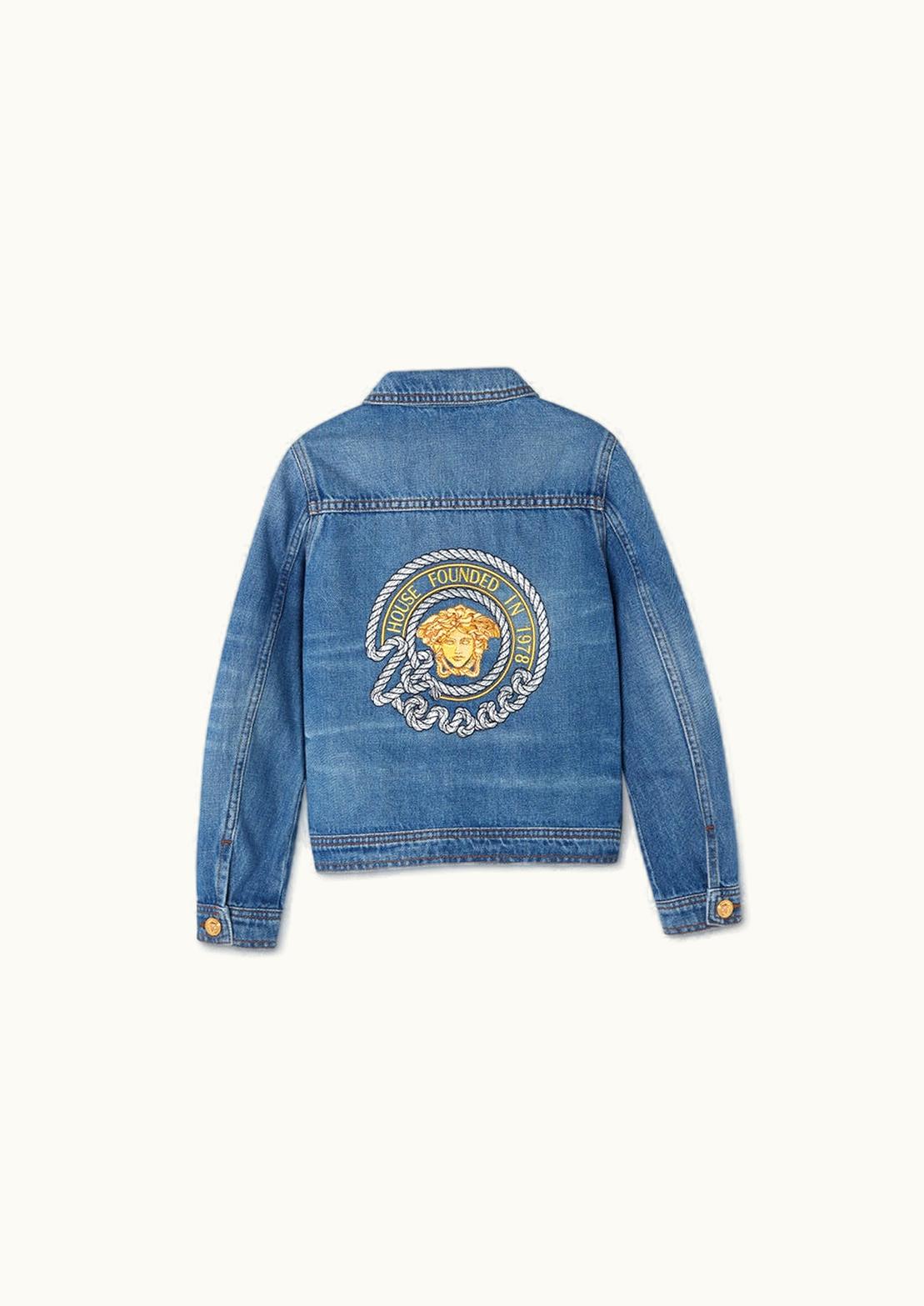Versace Versace Nautical Medusa Kids Denim Jacket