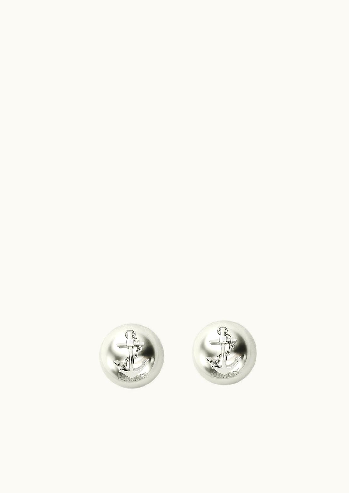Versace Versace Nautical Medusa Sphere Earrings