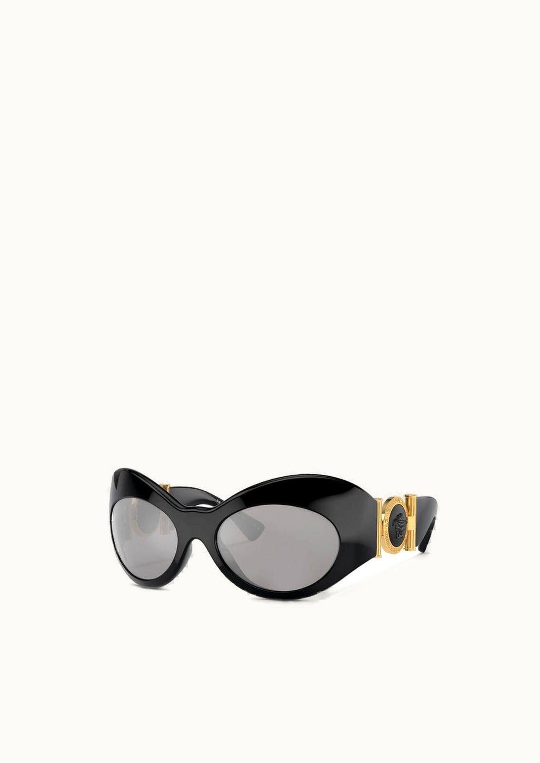 Versace Versace Oval Shield Sunglasses