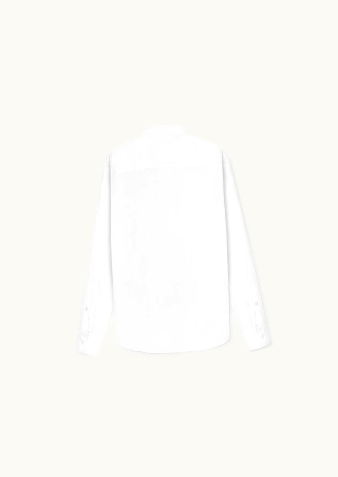 Versace Versace Piece Number Logo Shirt White, Print