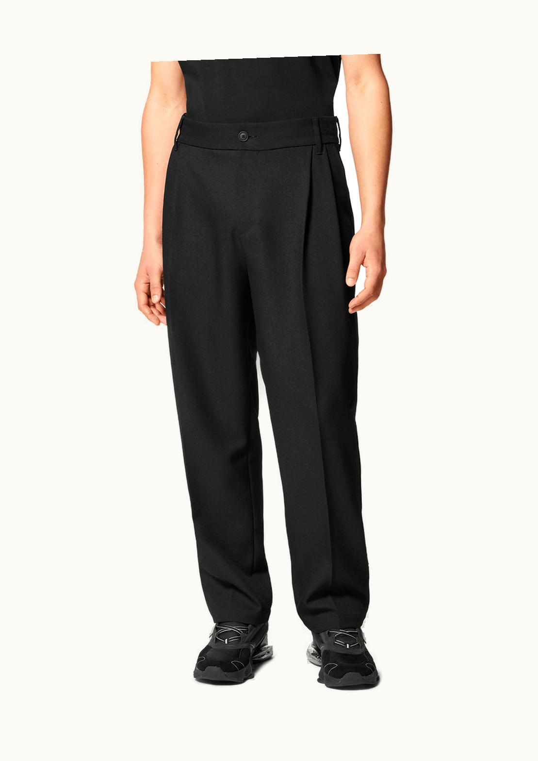 Versace Versace Piece Number Trousers Black, Print