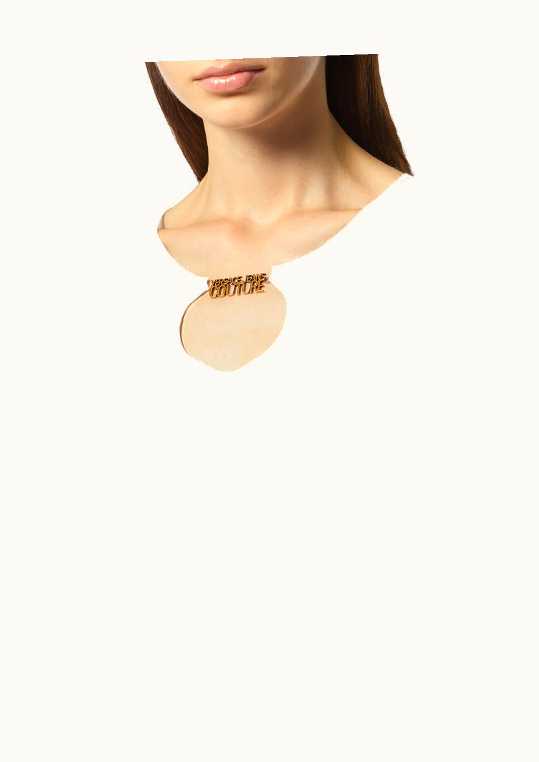 Versace Versace Ruffled Knit Crop Top Black, Print