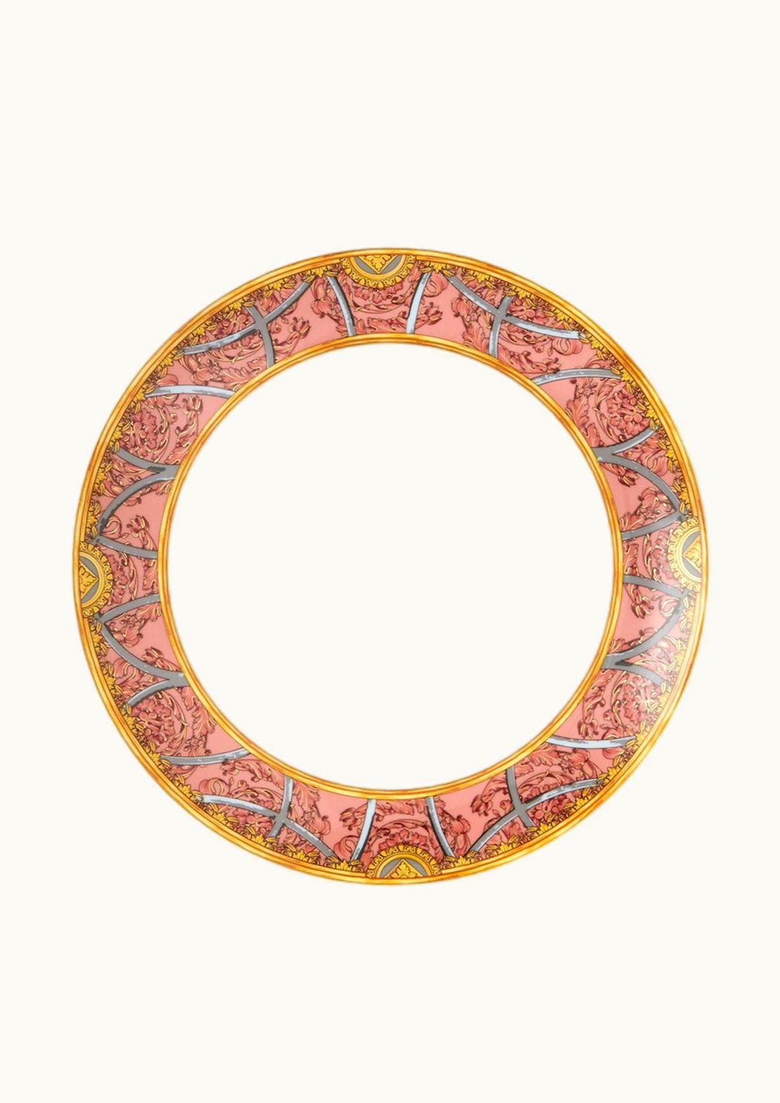 Versace Versace Scala Del Palazzo Rosa Dinner Plate 28 CM Print