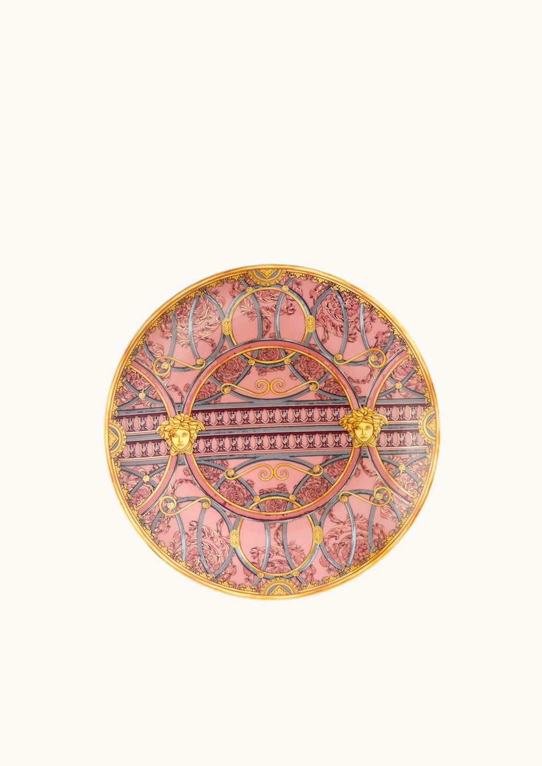 Versace Versace Scala Del Palazzo Rosa Plate 21 CM Print