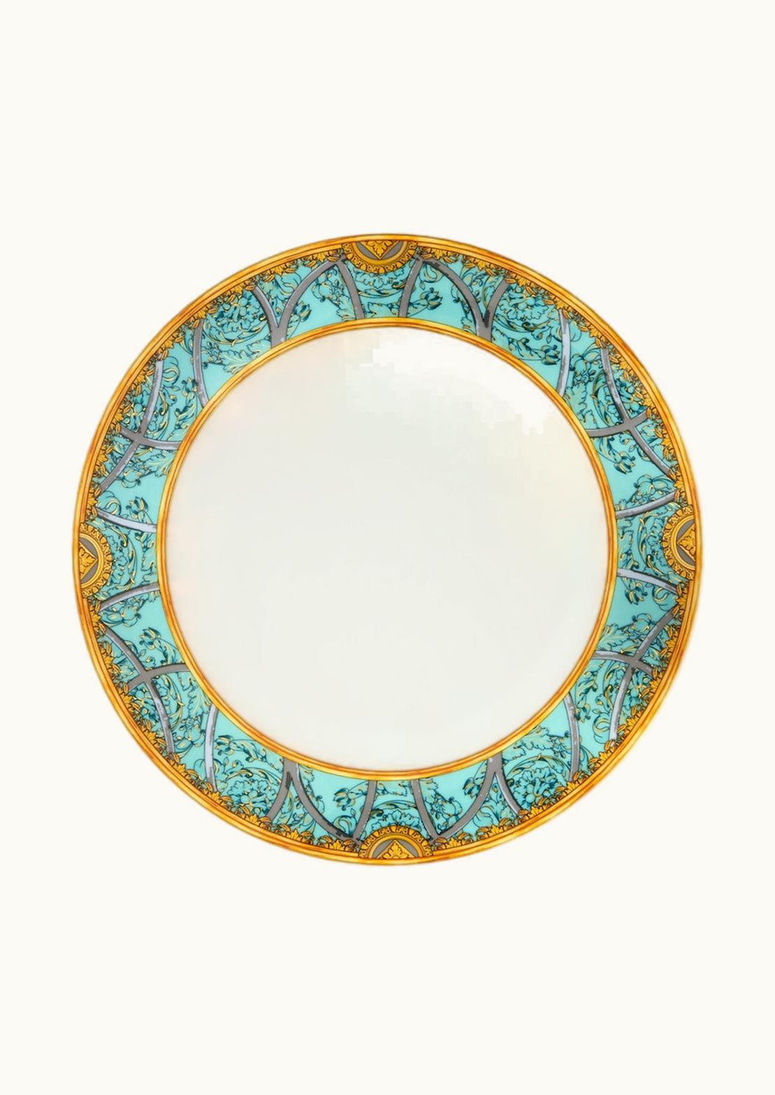 Versace Versace Scala Del Palazzo Verde Dinner Plate 28 CM Print